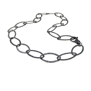 Armbnd eller halskde - Oxyderet