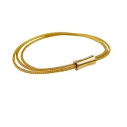 Armbnd eller halskde - 3 rk forgyldt