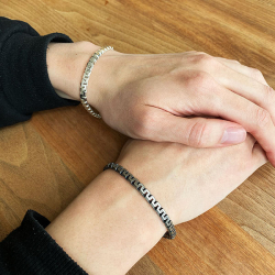 Armbnd &amp; halskde - Venezia-Valset i Blank Sterlingslv 5,6x3,4mm