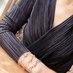 Armbnd eller Halskde - Klassisk Tidsls kde med Magnetls