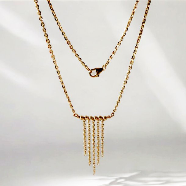 14K Necklace - Waterfall