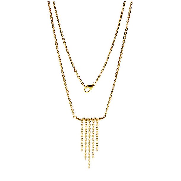 14K Necklace - Waterfall