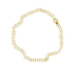 14kt Rund Anker i 0,35mm trd som Armbnd &amp; Halskde