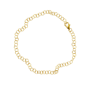 14kt Rund Anker i 0,35mm trd som Armbnd eller Halskde