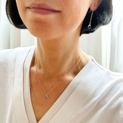 reringe 18kt med pink ametyst