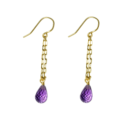 reringe 9kt med ametyst