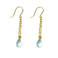 reringe 18kt med topas