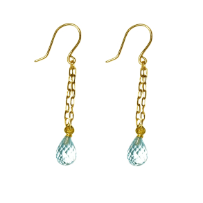 reringe 18kt med topas