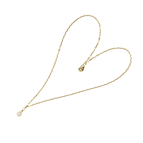 14kt halskde med Ferskvandsperler