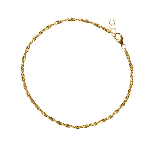 14kt Singapore armbnd &amp; halskde med 1,8mm bredde