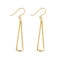 reringe i 14kt guld &amp; Facetterede Antracit Diamanter