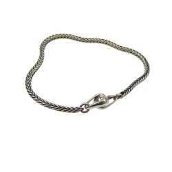 Magnetls -glat &amp; rhodineret Sterlingslv