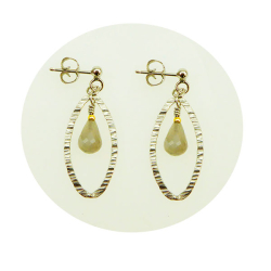 reringe - Rhodineret/forgyldt m.Mnesten