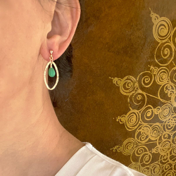 reringe - Forgyldt m.Citrin