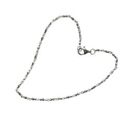 Armbnd eller halskde - Harlekin Mnster i 1,6mm Sterlingslv