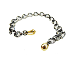 Armbnd eller Halskde - Rolo Kde Snoet med Magnetls