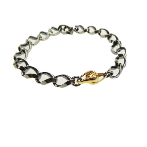 Armbnd eller Halskde - Rolo Kde Snoet med Magnetls