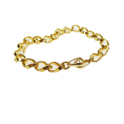 Armbnd eller Halskde - Rolo Kde Snoet med Magnetls