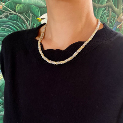 Armbnd &amp; Halskde - 8 rkket m.Multifunktioner-Forgyldt 