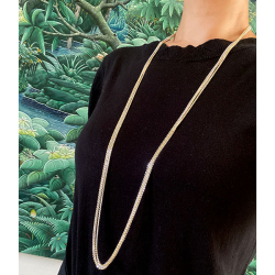 Armbnd &amp; Halskde - 8 rkket m.Multifunktioner-Rhodineret 