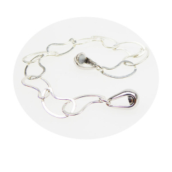 Armbnd eller Halskde - Klassisk Tidsls Kde med Magnetls