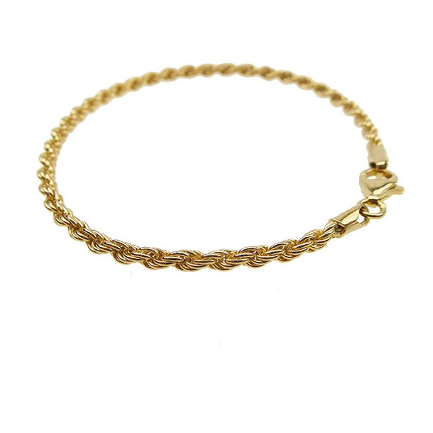 3 mm Bjrn Borg - Cordel kde i Forgyldt Sterlingslv - Armbnd &amp; Halskde