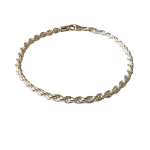 3,5mm Bjrn Borg - Cordel kde i Blank Sterlingslv Armbnd eller Halskde