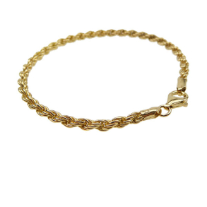 3,5mm Bjrn Borg - Cordel kde i Forgyldt  Sterlingslv - Armbnd eller Halskde