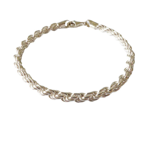 5mm Bjrn Borg - Cordel kde i Blank Sterlingslv Armbnd eller Halskde