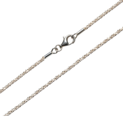 Armbnd eller halskde - Blank/925 DiamondCut 1,8mm 