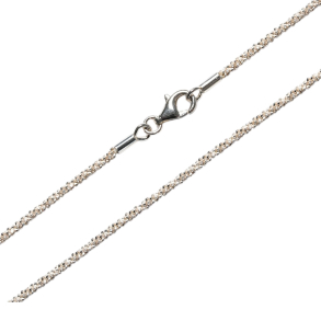 Armbnd eller halskde - Blank/925 DiamondCut 1,8mm 