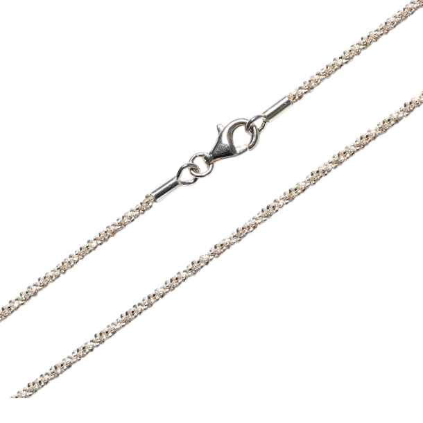 Armbnd &amp; halskde - Blank/925 DiamondCut 1,8mm 
