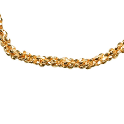 Armbnd &amp; Halskde m.Multi Farvede Rdiamanter &amp; Forgyldt Sterlingslv