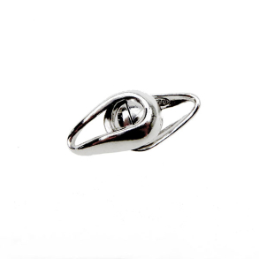 Magnetls -glat & rhodineret Sterlingslv