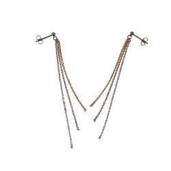 reringe - DiamondCut 3 farvet Sterlingslv