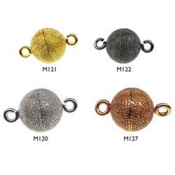 Magnetls - 12mm - Sterlingslv/925 - DiamondCut