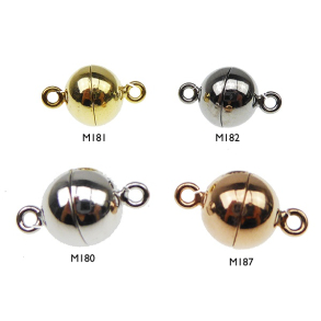 Magnetls - 12mm - Sterlingslv/925 - glat